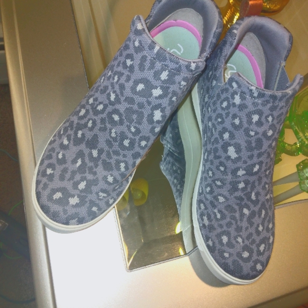 Ryka leopard high top athletic shoe